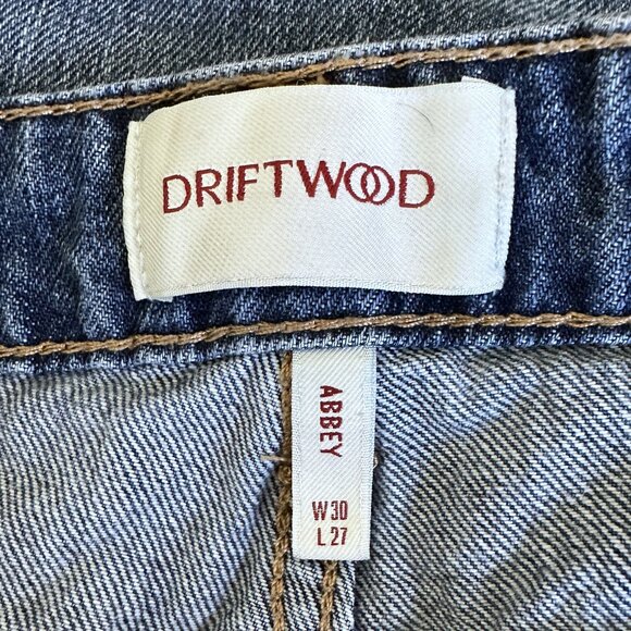 DRIFTWOOD Abbey Boyfriend Patchwork Jeans, 30 - Picture 6 of 10